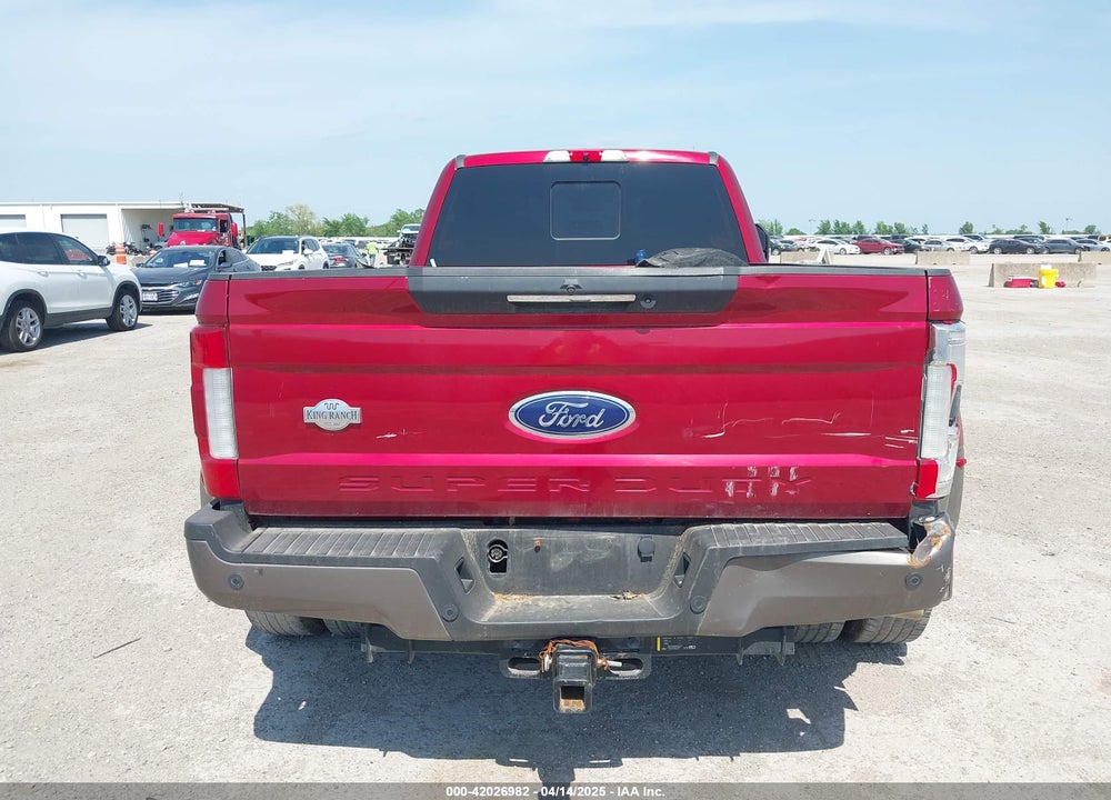 2019 FORD F-350 KING RANCH VIN: 1FT8W3DT5KEE40647