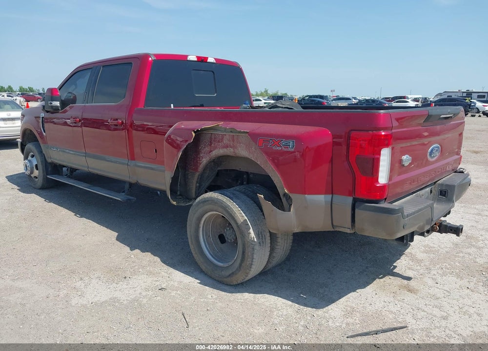 2019 FORD F-350 KING RANCH VIN: 1FT8W3DT5KEE40647