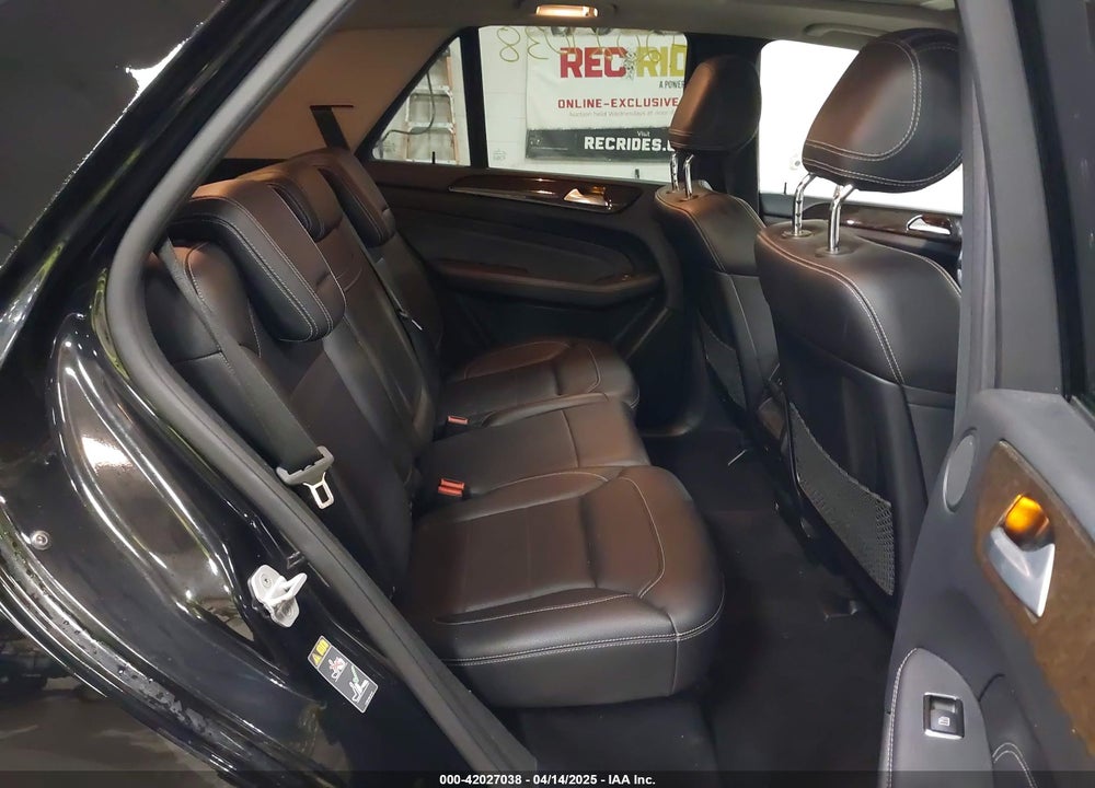 2015 MERCEDES-BENZ ML-CLASS VIN: 4JGDA5HB8FA480935