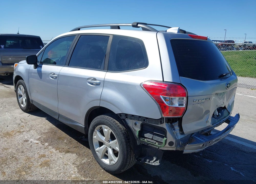 2016 SUBARU FORESTER 2.5I VIN: JF2SJABC4GH553945