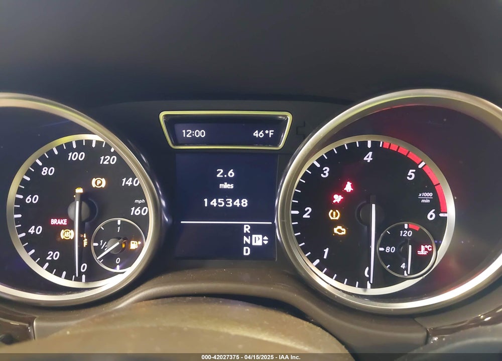 2012 MERCEDES-BENZ M-CLASS VIN: 4JGDA2EB4CA028835