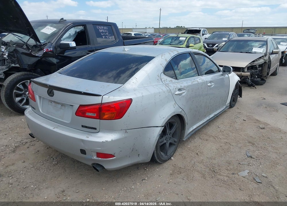 2007 LEXUS IS 250 VIN: JTHBK262X72027324