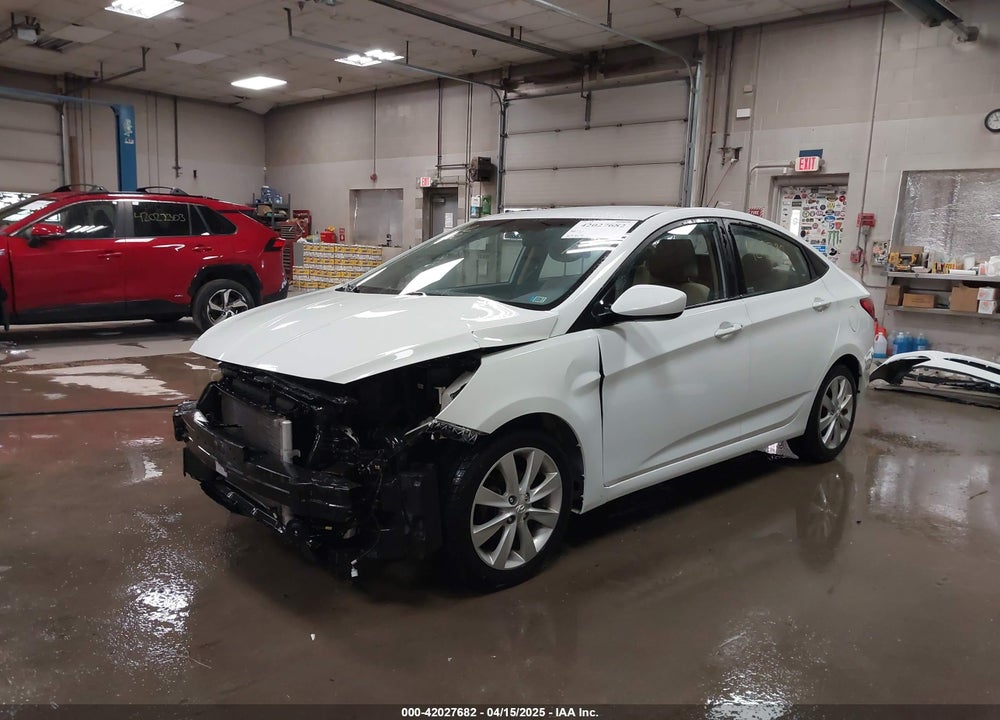 2014 HYUNDAI ACCENT VIN: KMHCU4AE4EU756106