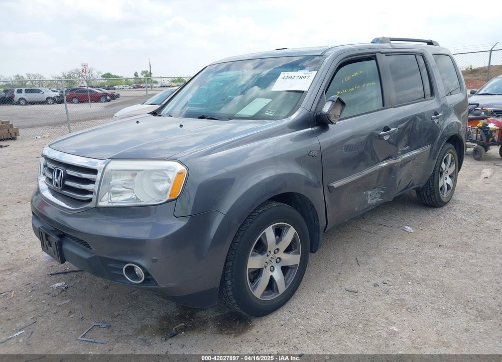 2015 HONDA PILOT TOURING VIN: 5FNYF4H94FB006633