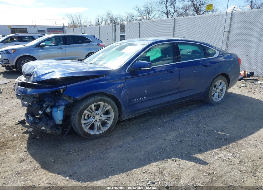 2014 CHEVROLET IMPALA 2LT VIN: 1G1125S32EU115548