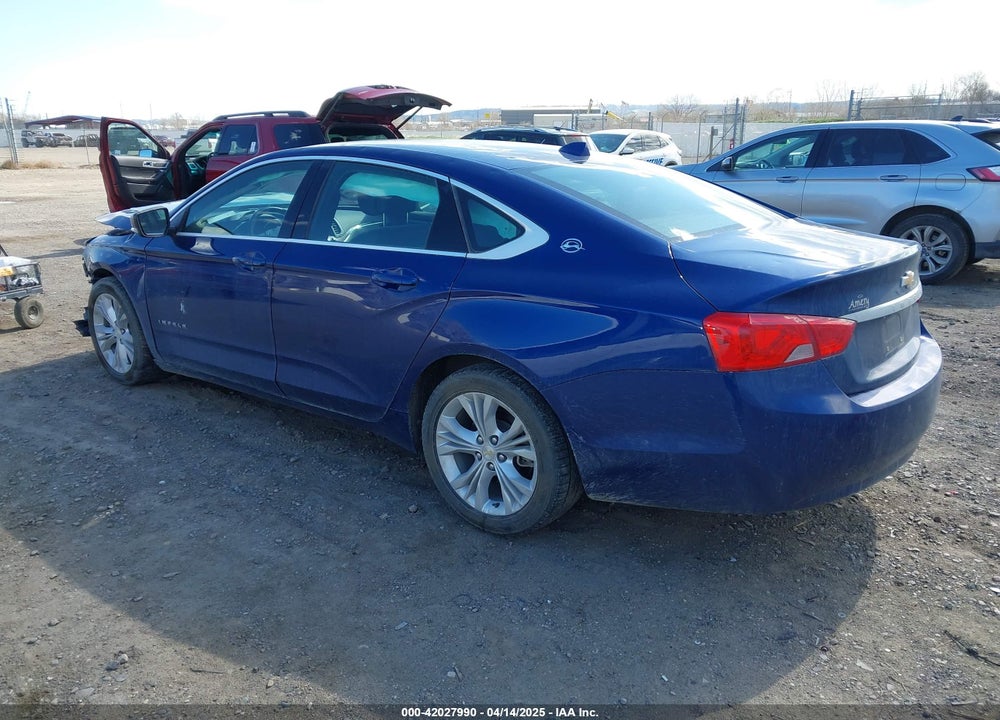 2014 CHEVROLET IMPALA 2LT VIN: 1G1125S32EU115548