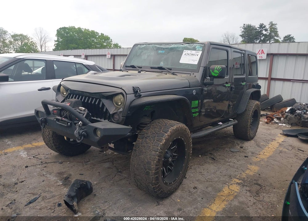 2018 JEEP WRANGLER JK UNLIMITED VIN: 1C4BJWDG0JL854437