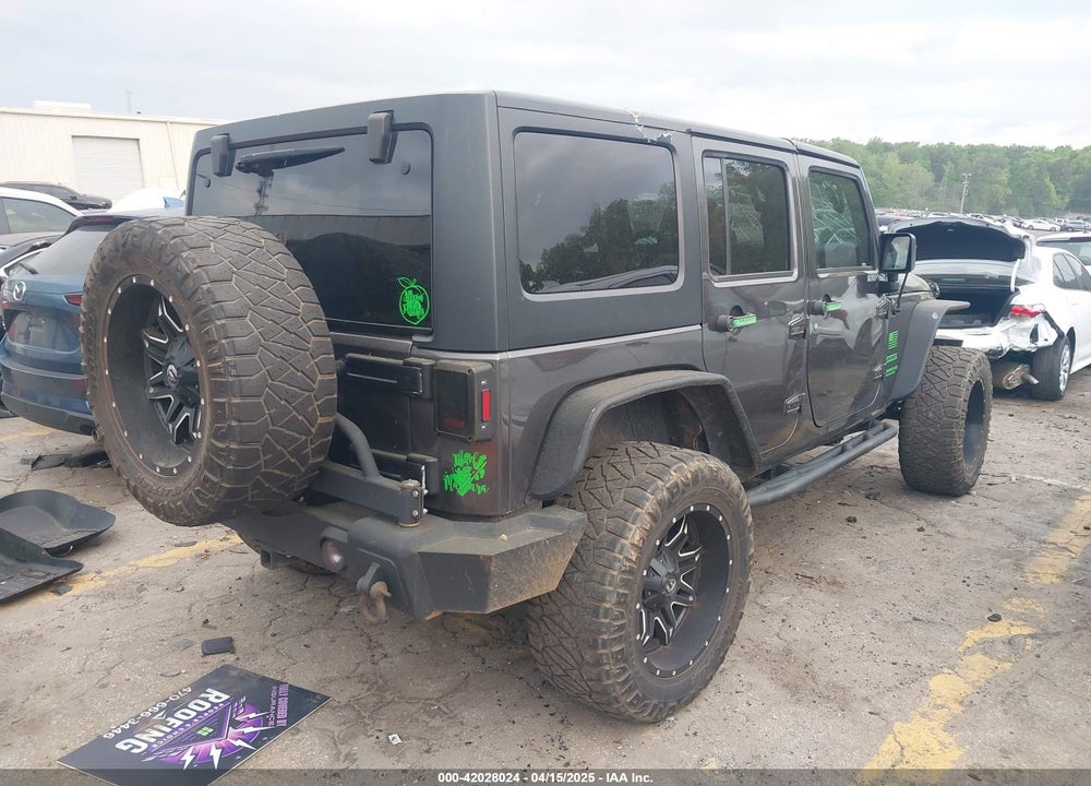 2018 JEEP WRANGLER JK UNLIMITED VIN: 1C4BJWDG0JL854437