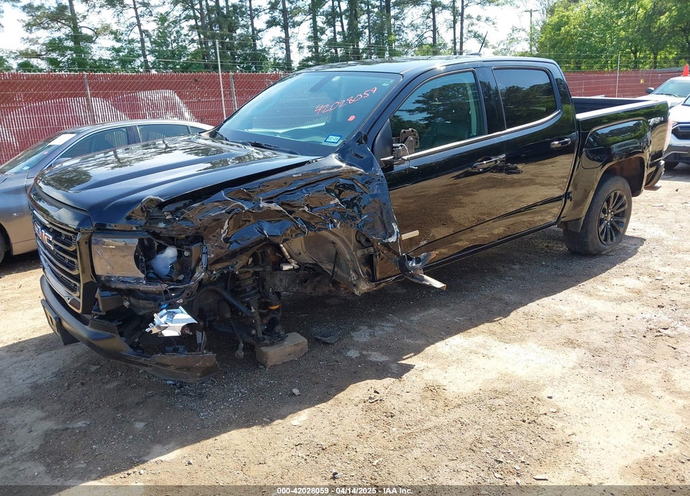 2022 GMC CANYON 4WD SHORT BOX ELEVATION VIN: 1GTG6CEN6N1322470