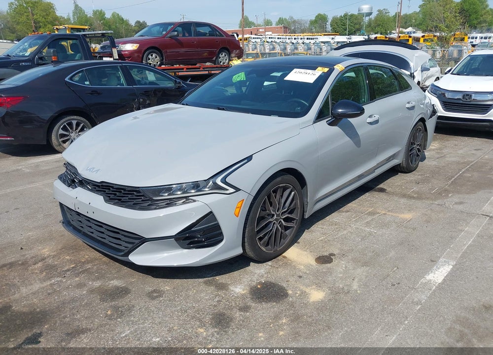 2022 KIA K5 GT VIN: 5XXG44J88NG134260