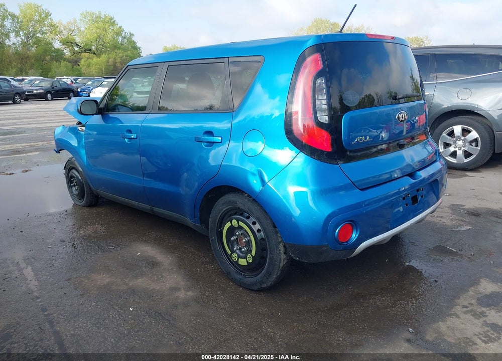 2017 KIA SOUL VIN: KNDJP3A57H7480178