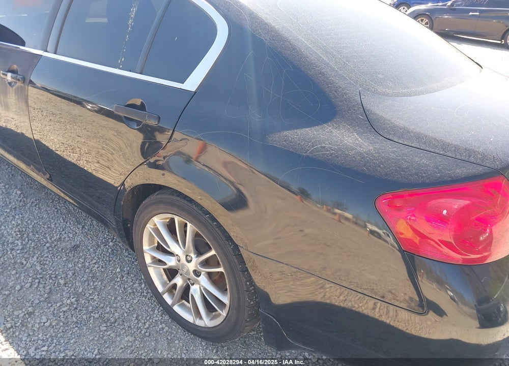 2008 INFINITI G35X VIN: JNKBV61FX8M265561