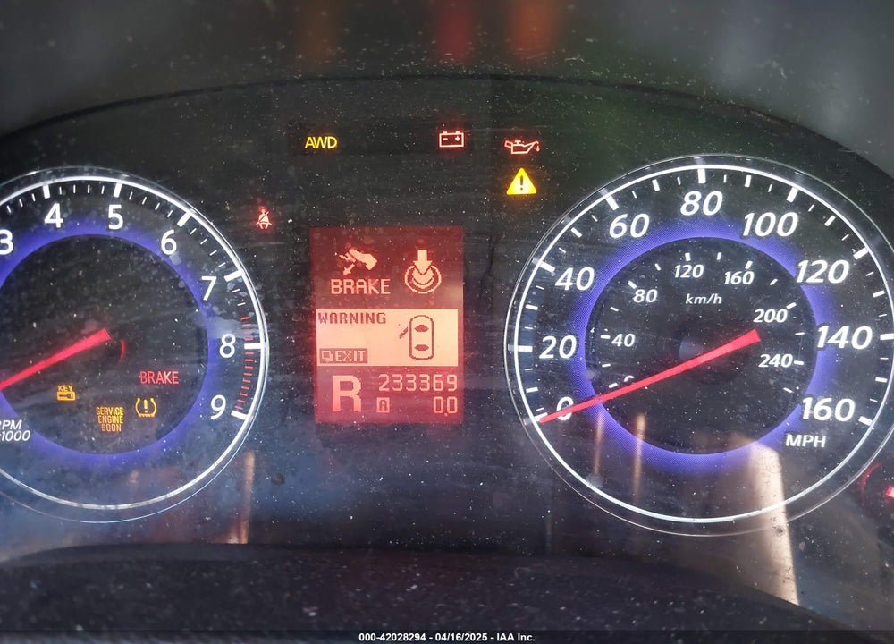 2008 INFINITI G35X VIN: JNKBV61FX8M265561