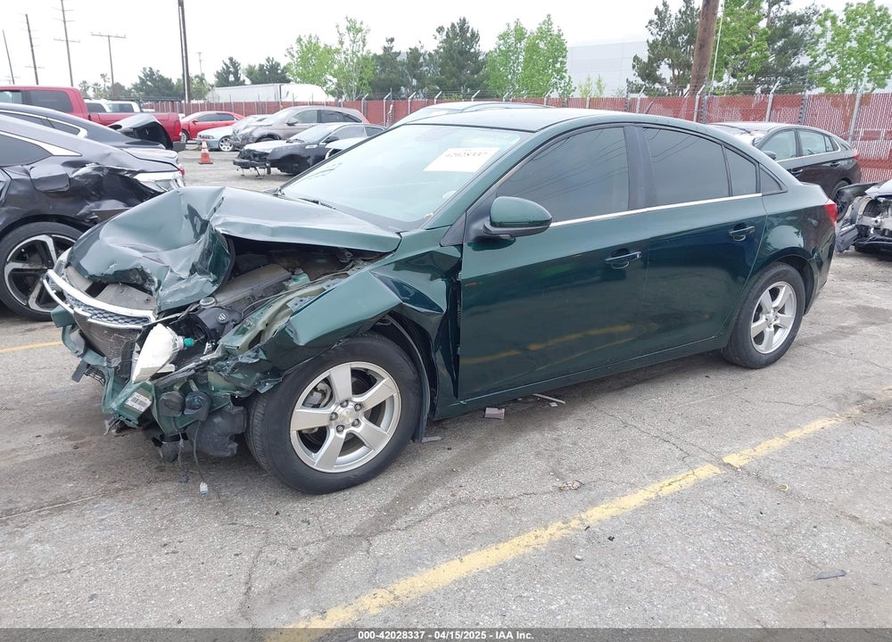 2014 CHEVROLET CRUZE 1LT AUTO VIN: 1G1PC5SBXE7216558