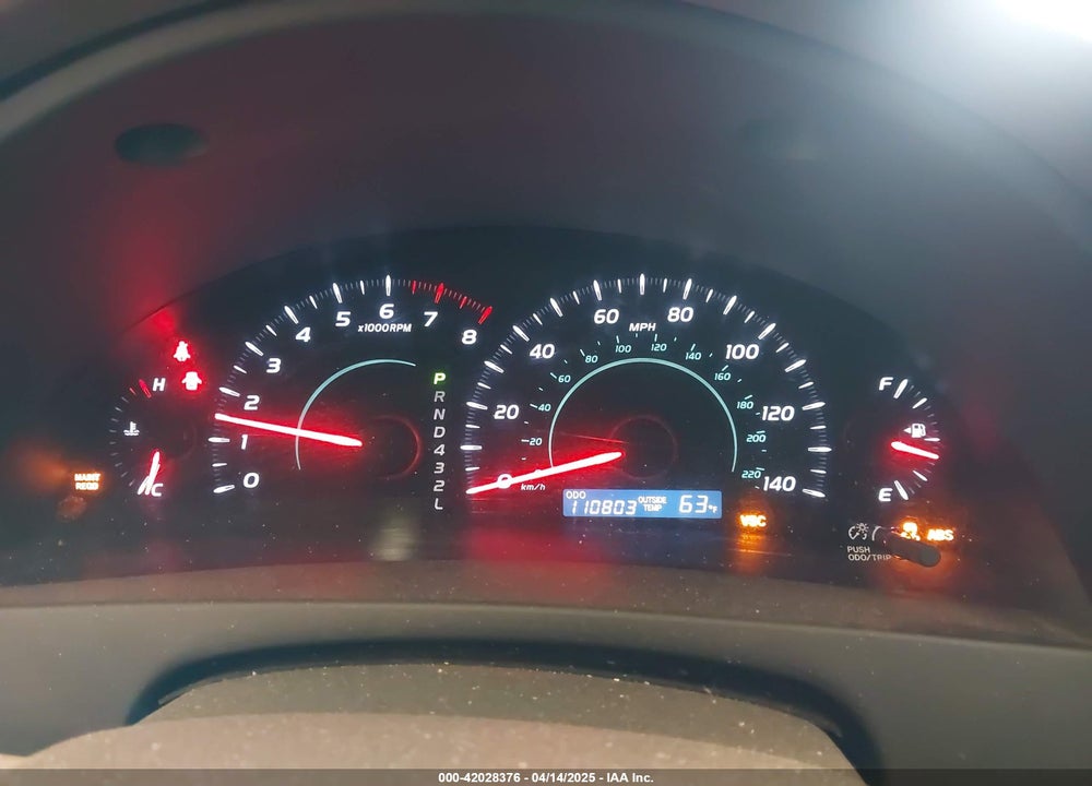 2007 TOYOTA CAMRY VIN: 4T4BE46K37R004090