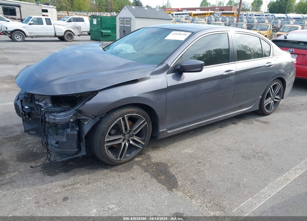 2016 HONDA ACCORD VIN: 1HGCR2F57GA127299
