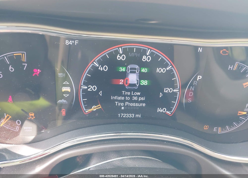 2015 JEEP GRAND CHEROKEE VIN: 1C4RJFCG4FC680864
