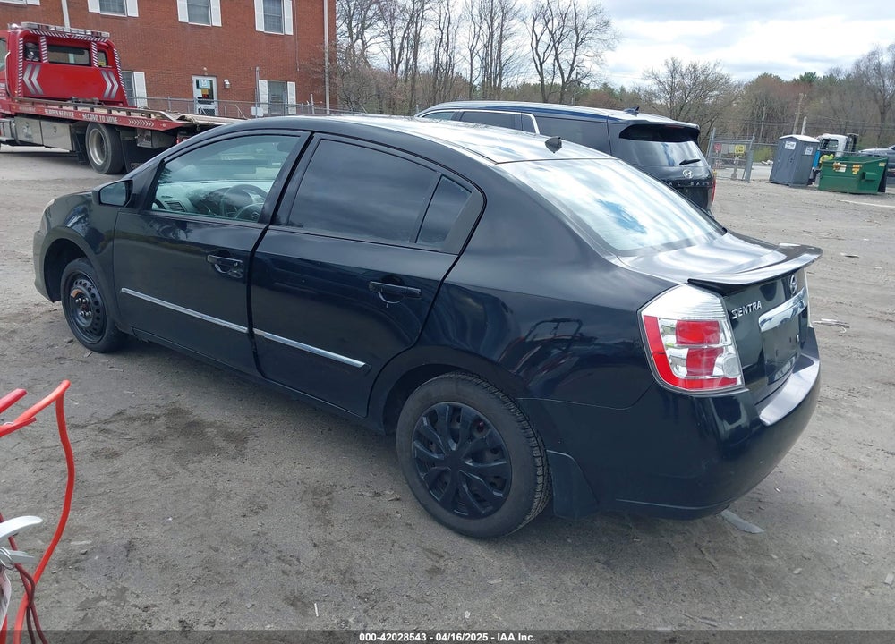2012 NISSAN SENTRA VIN: 3N1AB6AP4CL693100