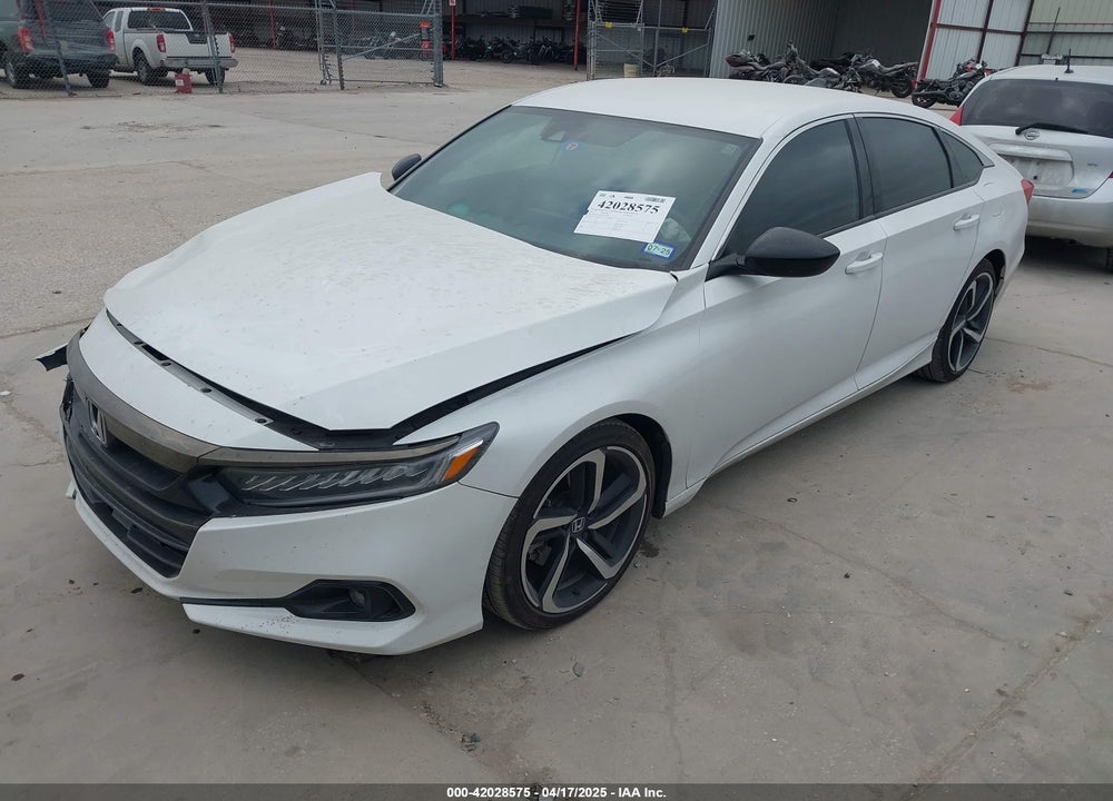 2021 HONDA ACCORD VIN: 1HGCV1F34MA079471
