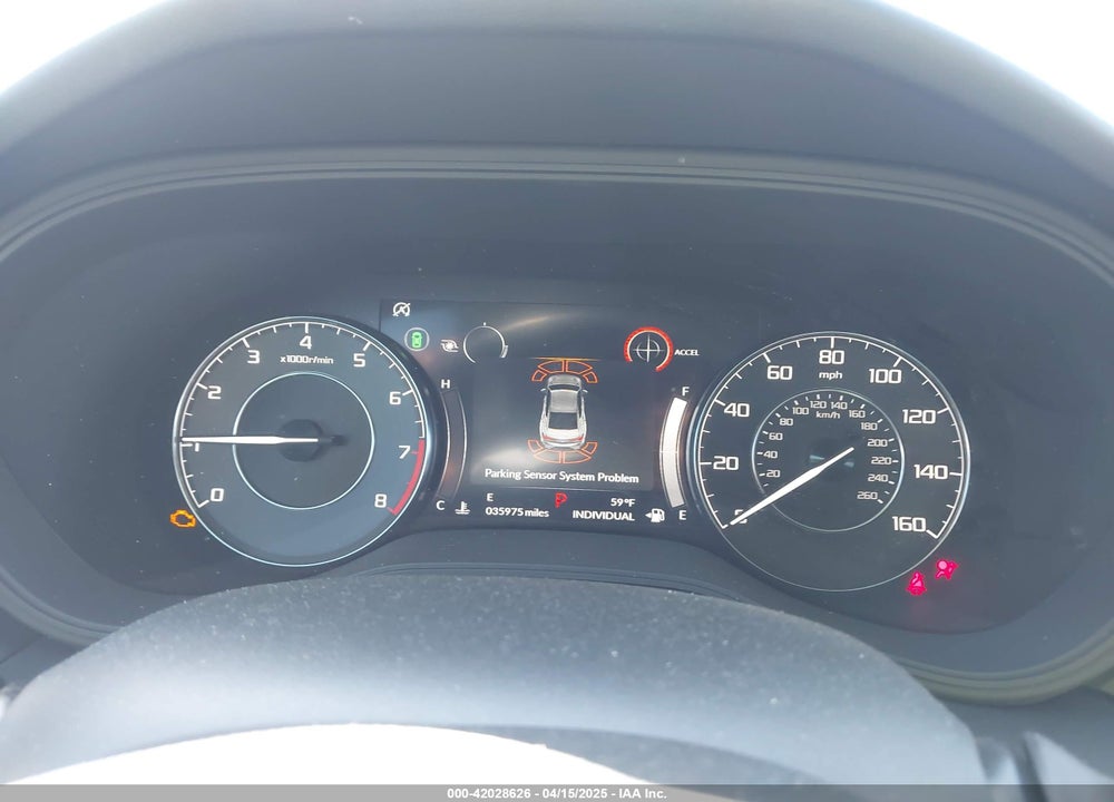 2022 ACURA TLX VIN: 19UUB5F41NA000885
