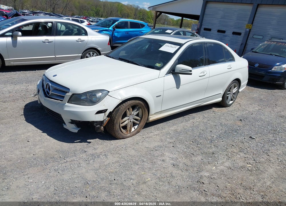 2012 MERCEDES-BENZ C 250 VIN: WDDGF4HB3CR199917
