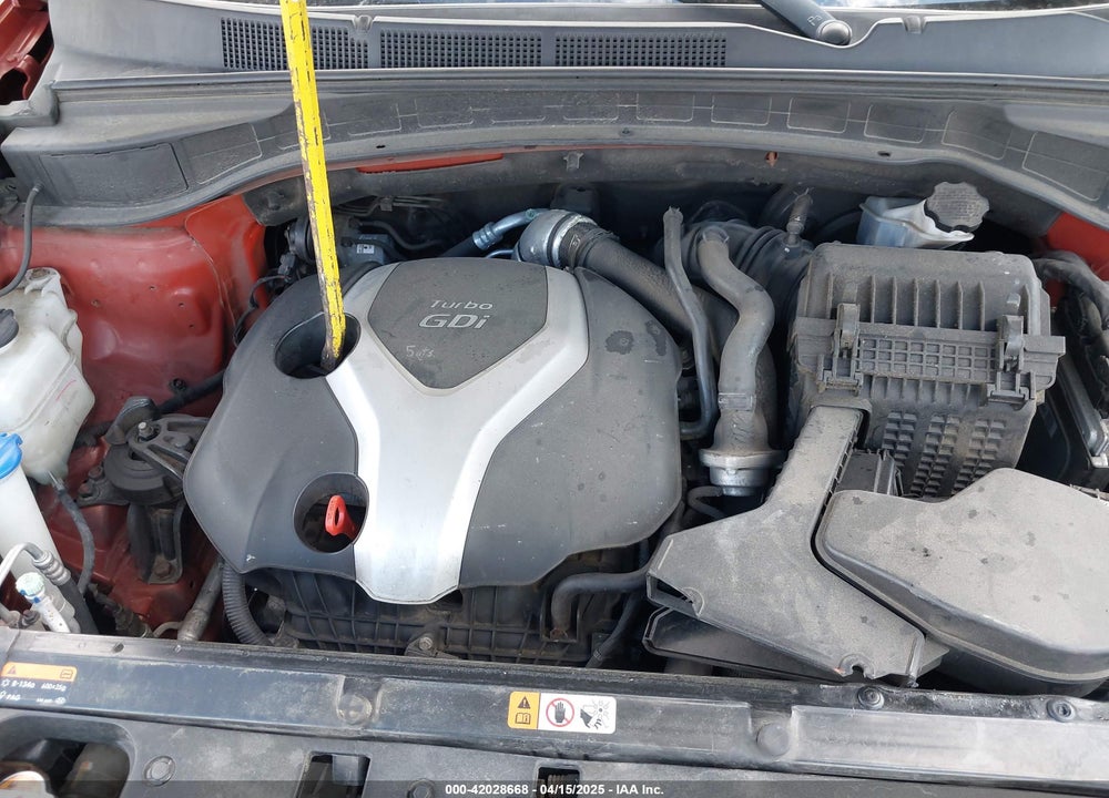 2013 HYUNDAI SANTA FE VIN: 5XYZW3LA3DG027866