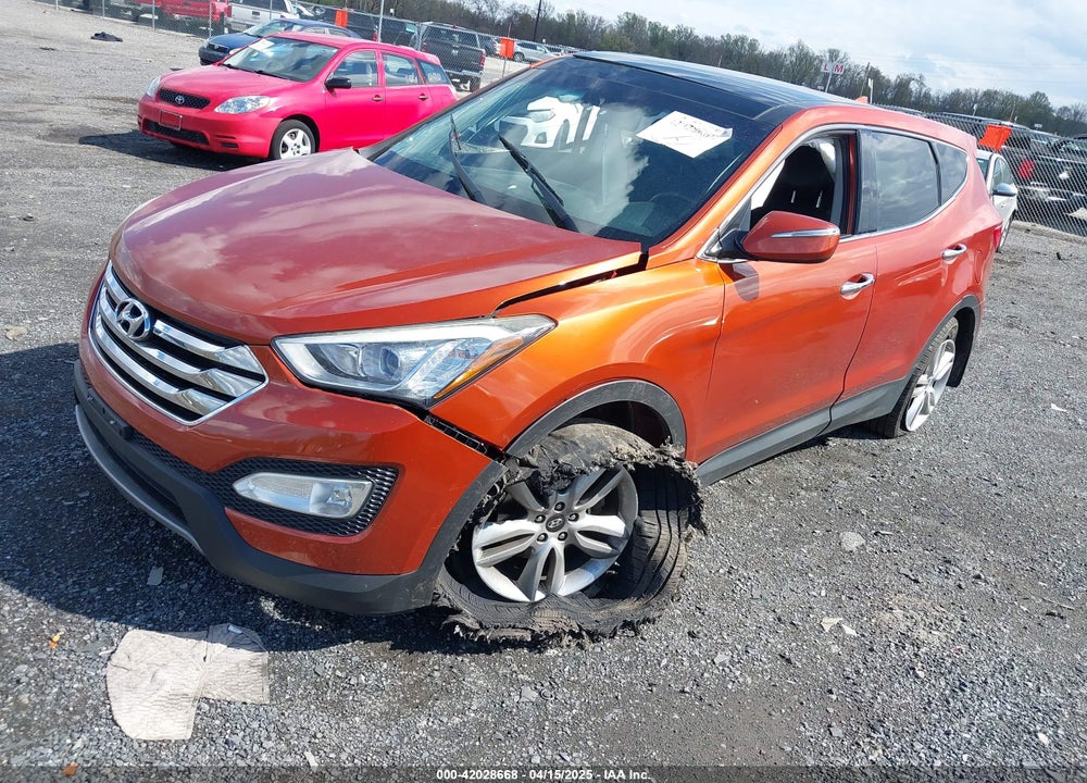 2013 HYUNDAI SANTA FE VIN: 5XYZW3LA3DG027866