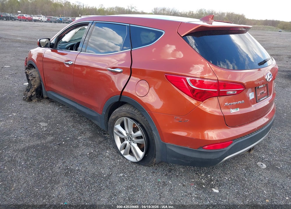 2013 HYUNDAI SANTA FE VIN: 5XYZW3LA3DG027866