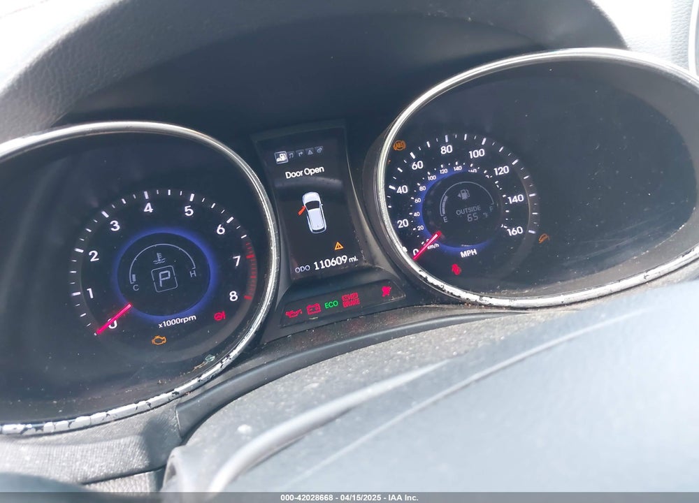 2013 HYUNDAI SANTA FE VIN: 5XYZW3LA3DG027866