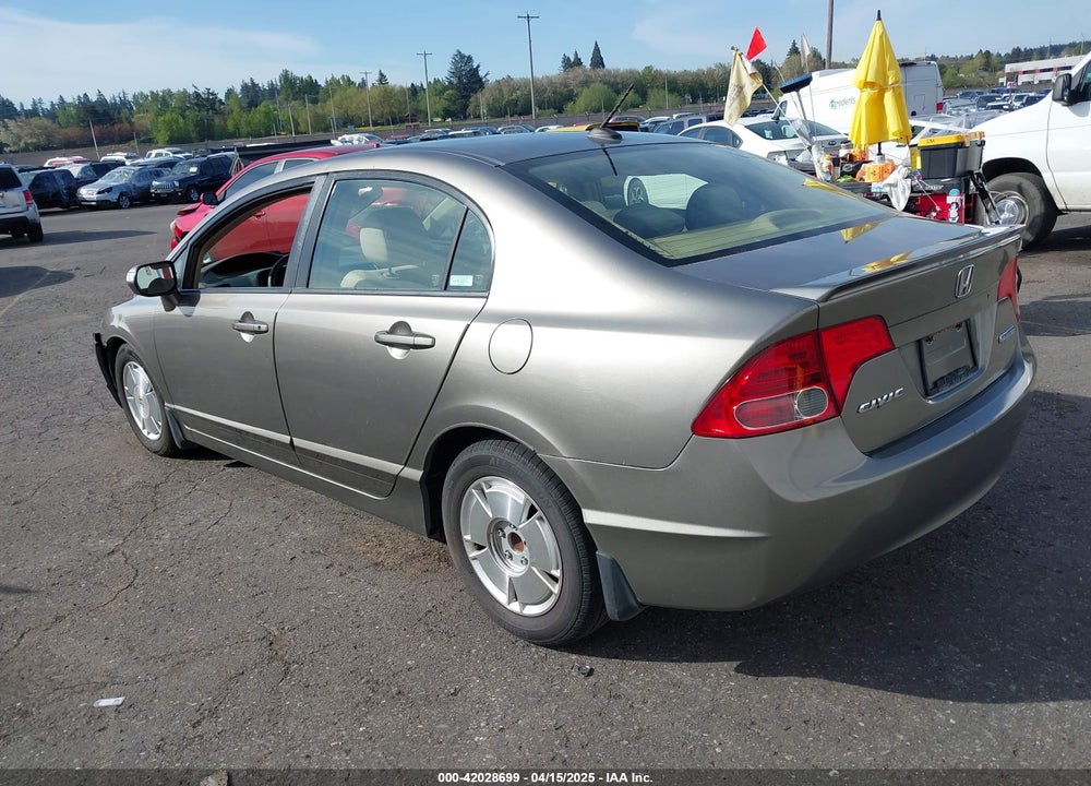 2007 HONDA CIVIC HYBRID VIN: JHMFA36297S010332