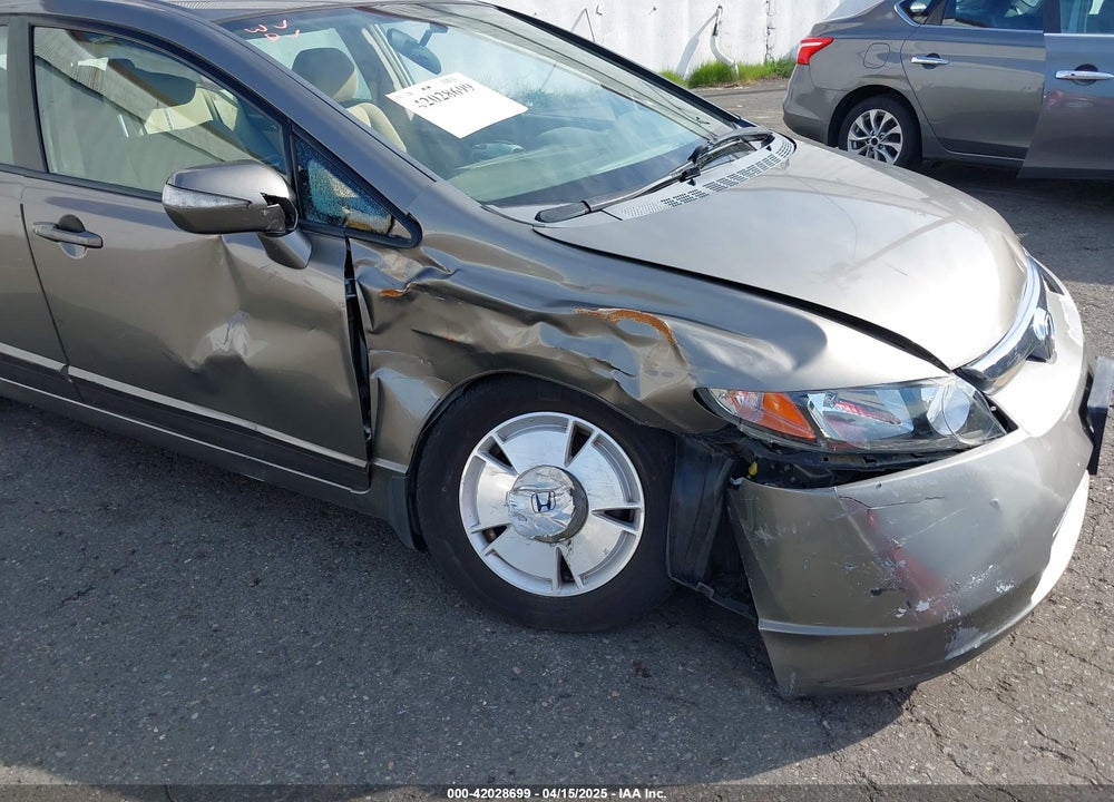 2007 HONDA CIVIC HYBRID VIN: JHMFA36297S010332