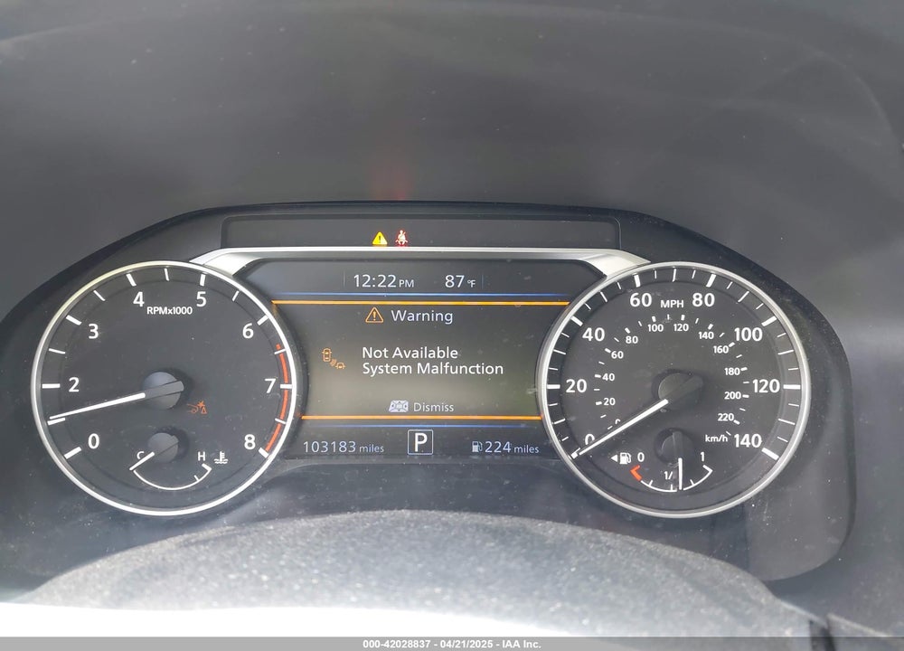 2021 NISSAN ALTIMA VIN: 1N4BL4CV8MN378645
