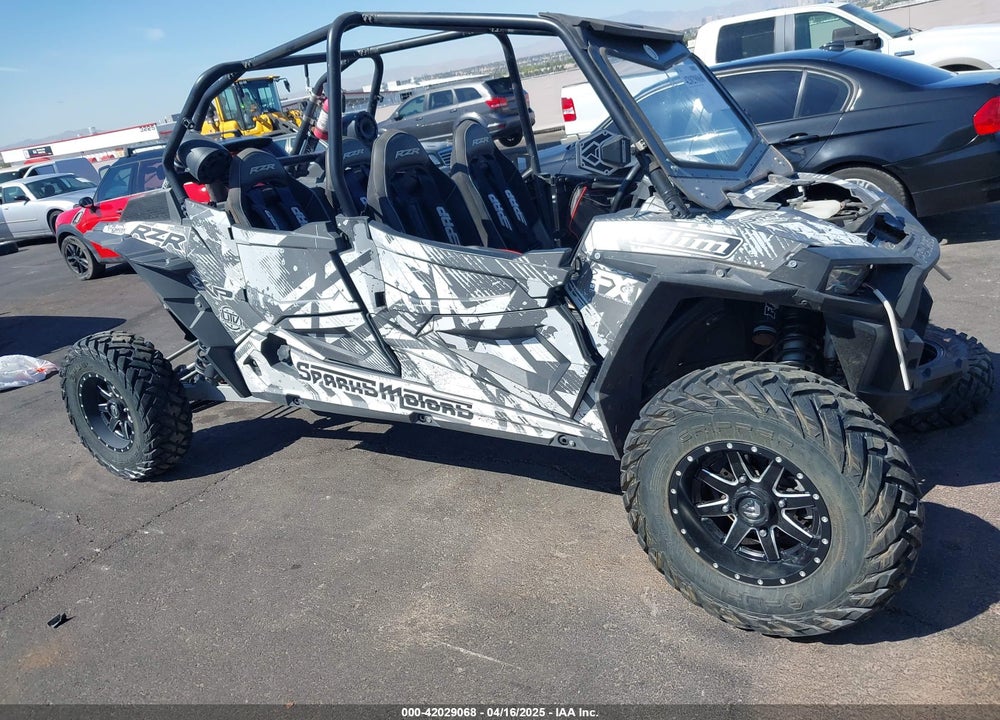 2017 POLARIS RZR XP 4 TURBO EPS VIN: 3NSVFE926HF921785