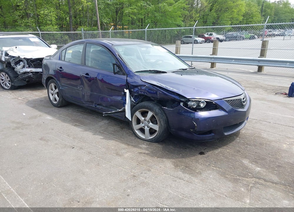2005 MAZDA 3 I VIN: JM1BK32F451320977