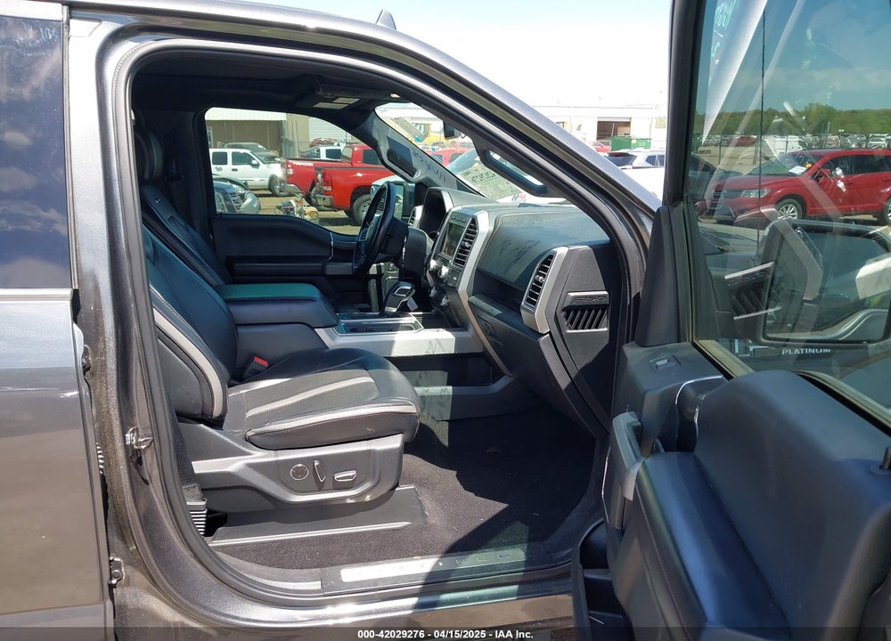 2019 FORD F-150 PLATINUM VIN: 1FTEW1E48KFA17537