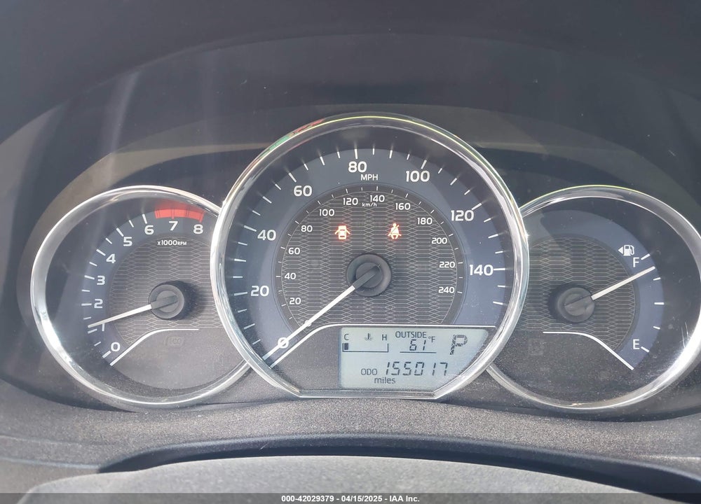 2014 TOYOTA COROLLA VIN: 5YFBURHEXEP155766