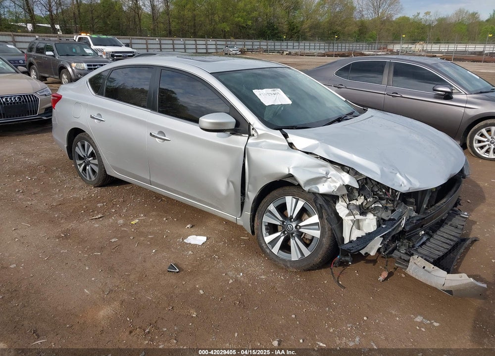 2019 NISSAN SENTRA SV VIN: 3N1AB7AP3KY399324
