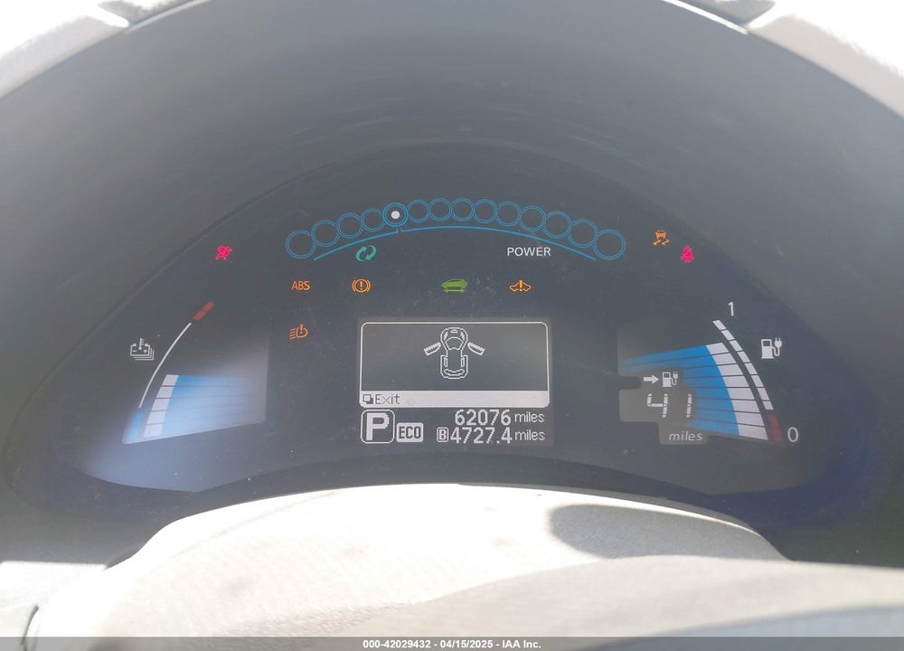 2013 NISSAN LEAF SV VIN: 1N4AZ0CP8DC413085