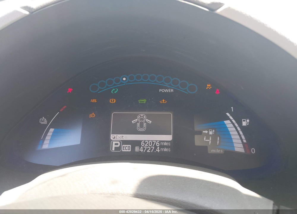 2013 NISSAN LEAF SV VIN: 1N4AZ0CP8DC413085