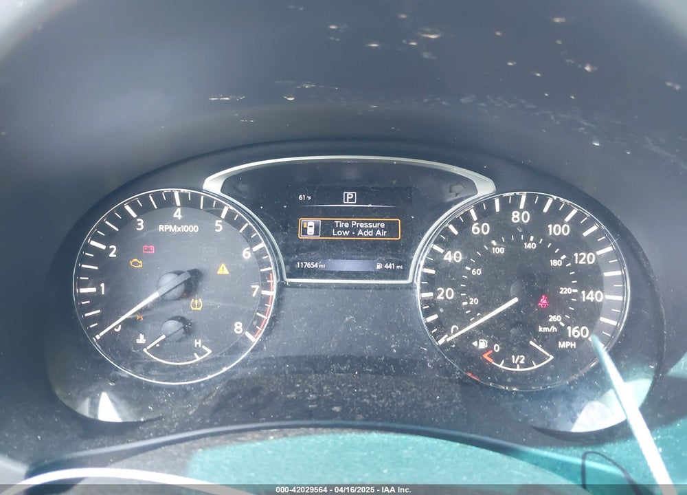 2016 NISSAN ALTIMA 2.5 S VIN: 1N4AL3AP0GN384020