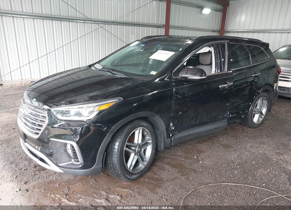 2018 HYUNDAI SANTA FE VIN: KM8SR4HFXJU263648