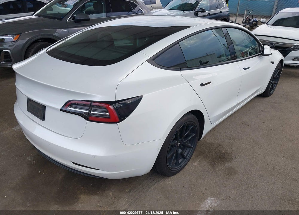 2021 TESLA MODEL 3 LONG RANGE DUAL MOTOR ALL-WHEEL DRIVE VIN: 5YJ3E1EB5MF872874