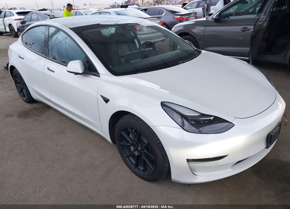 2021 TESLA MODEL 3 LONG RANGE DUAL MOTOR ALL-WHEEL DRIVE VIN: 5YJ3E1EB5MF872874