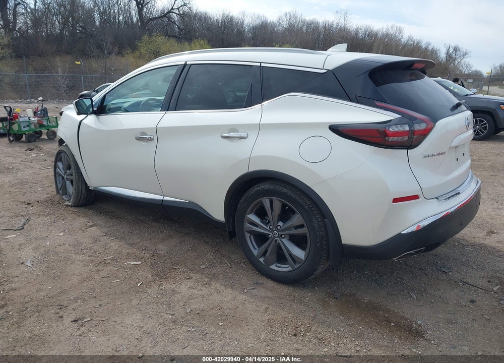 2022 NISSAN MURANO PLATINUM INTELLIGENT AWD VIN: 5N1AZ2DSXNC112047