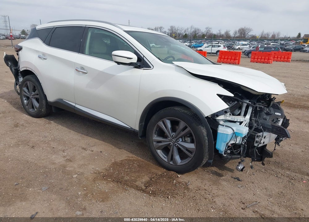 2022 NISSAN MURANO PLATINUM INTELLIGENT AWD VIN: 5N1AZ2DSXNC112047