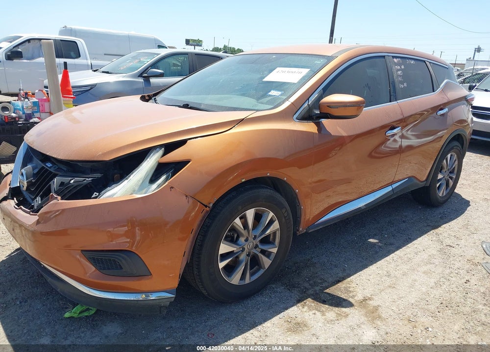 2016 NISSAN MURANO VIN: 5N1AZ2MG6GN129205