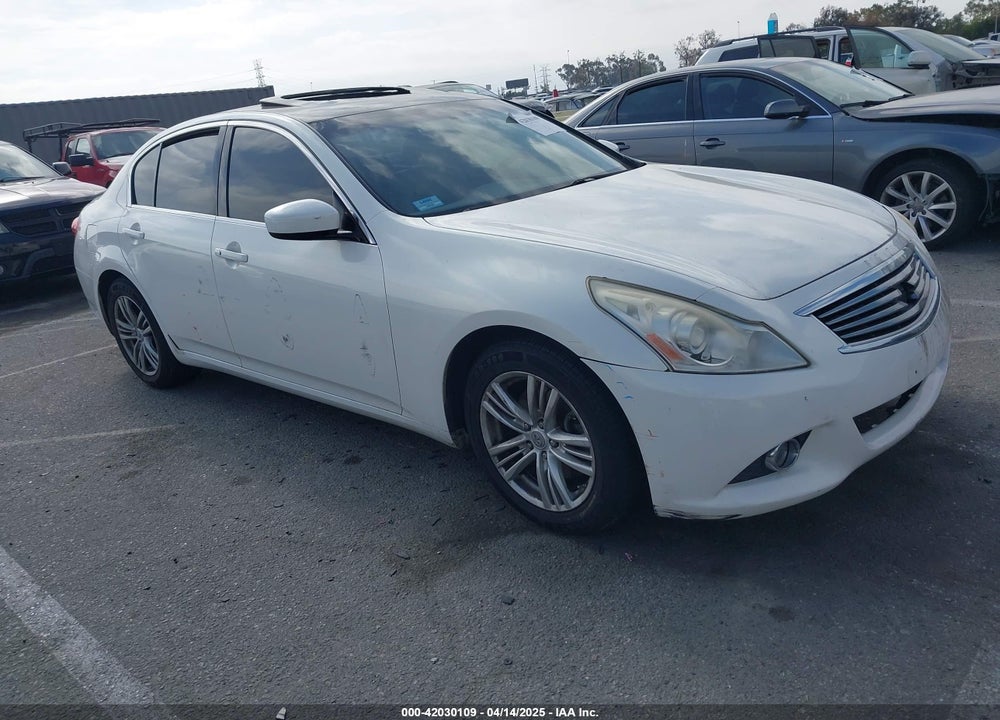 2013 INFINITI G37 JOURNEY VIN: JN1CV6AP3DM713456