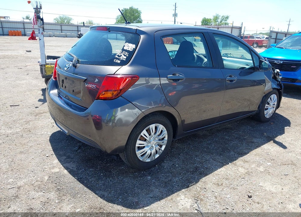 2015 TOYOTA YARIS VIN: VNKKTUD36FA038614
