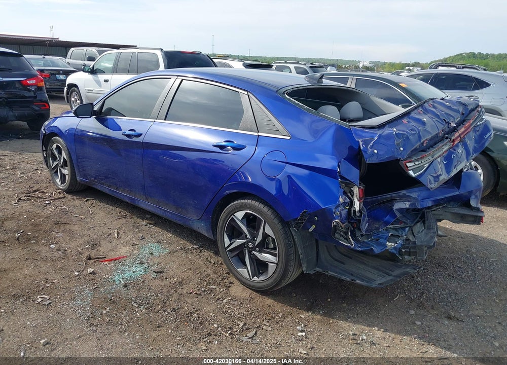 2021 HYUNDAI ELANTRA VIN: 5NPLP4AG2MH043498