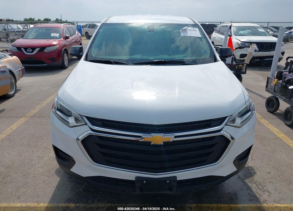 2020 CHEVROLET TRAVERSE FWD LS VIN: 1GNERFKW4LJ314465